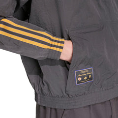 Adidas Manchester United Terrace Icons Half-Zip Jacket - Gray