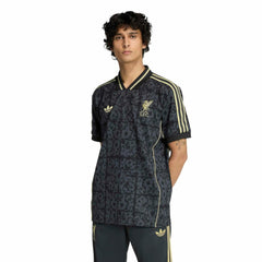 Adidas Liverpool Unisex Lifestyler Fashion Jerseys - Gray