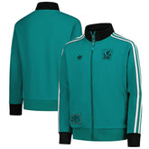 Adidas Liverpool Youth Terrace Icons Full-Zip Track Jacket - Green