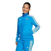 Adidas Real Madrid Youth Terrace Icons Full-Zip Track Jacket - Blue