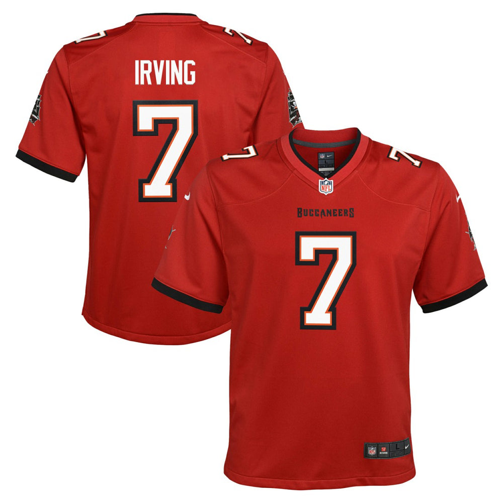 Bucky Irving Tampa Bay Buccaneers Youth Game Jersey Red - Nike