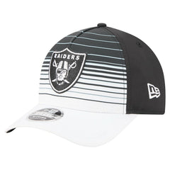 Las Vegas Raiders New Era Adventure Gradient 9FORTY M-Crown A-Frame Adjustable Hat White/Black - NFL