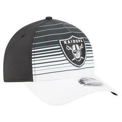 Las Vegas Raiders New Era Adventure Gradient 9FORTY M-Crown A-Frame Adjustable Hat White/Black - NFL