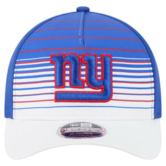 New York Giants New Era Adventure Gradient 9FORTY M-Crown A-Frame Adjustable Hat White/Royal - NFL