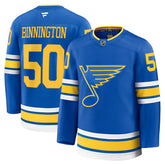 Jordan Binnington St. Louis Blues - Fanatics Home Premium Player Jersey Blue