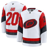 Sebastian Aho Carolina Hurricanes - Fanatics Away Premium Jersey White