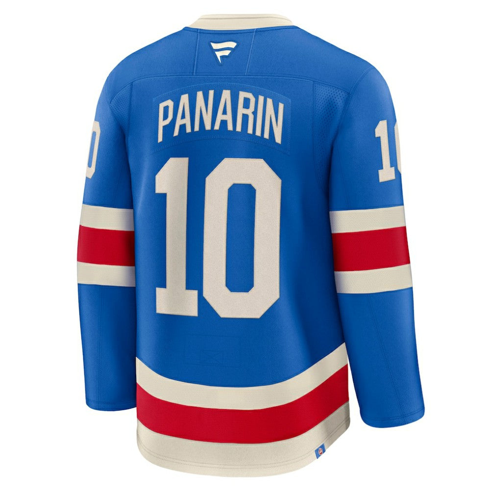 Artemi Panarin New York Rangers Fanatics Centennial Premium Jersey - Blue | NHL Jerseys