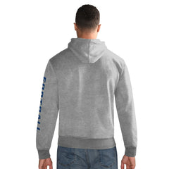Seattle Seahawks Starter Vintage Pullover Hoodie Heather Gray - NFL