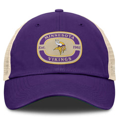 Minnesota Vikings Top of the World Team Patch Adjustable Hat Purple - NFL