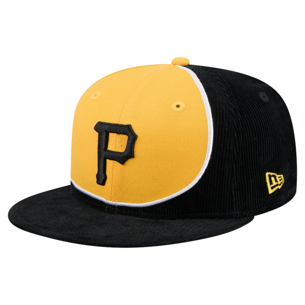 Pittsburgh Pirates New Era Retro Split Corduroy Snapback Hat Near Me