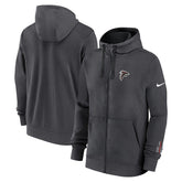 Atlanta Falcons Primetime Club Full-Zip Hoodie Anthracite - Nike