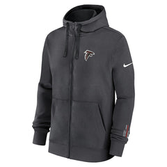 Atlanta Falcons Primetime Club Full-Zip Hoodie Anthracite - Nike