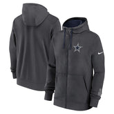 Dallas Cowboys Primetime Club Full-Zip Hoodie Anthracite - Nike