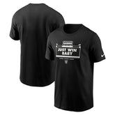 Las Vegas Raiders Primetime Local Essential T-Shirt Black - Nike