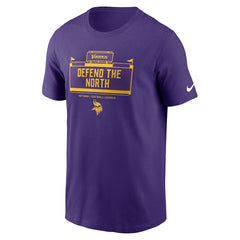 Minnesota Vikings Primetime Local Essential T-Shirt Purple - Nike