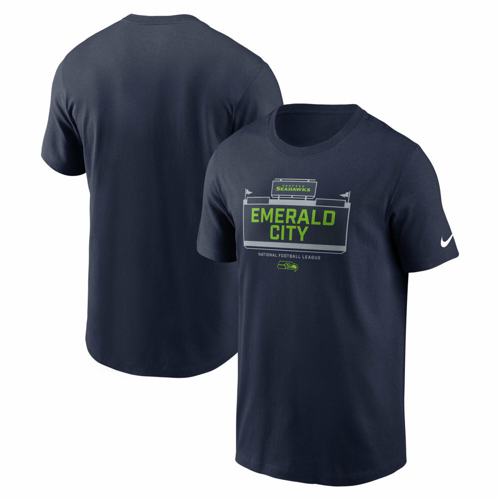 Seattle Seahawks Primetime Local Essential T-Shirt College Navy - Nike