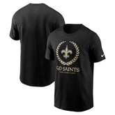 New Orleans Saints Primetime Local Essential T-Shirt Black - Nike