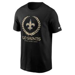 New Orleans Saints Primetime Local Essential T-Shirt Black - Nike