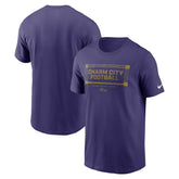 Baltimore Ravens Primetime Local Essential T-Shirt Purple - Nike