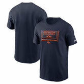 Denver Broncos Primetime Local Essential T-Shirt Navy - Nike