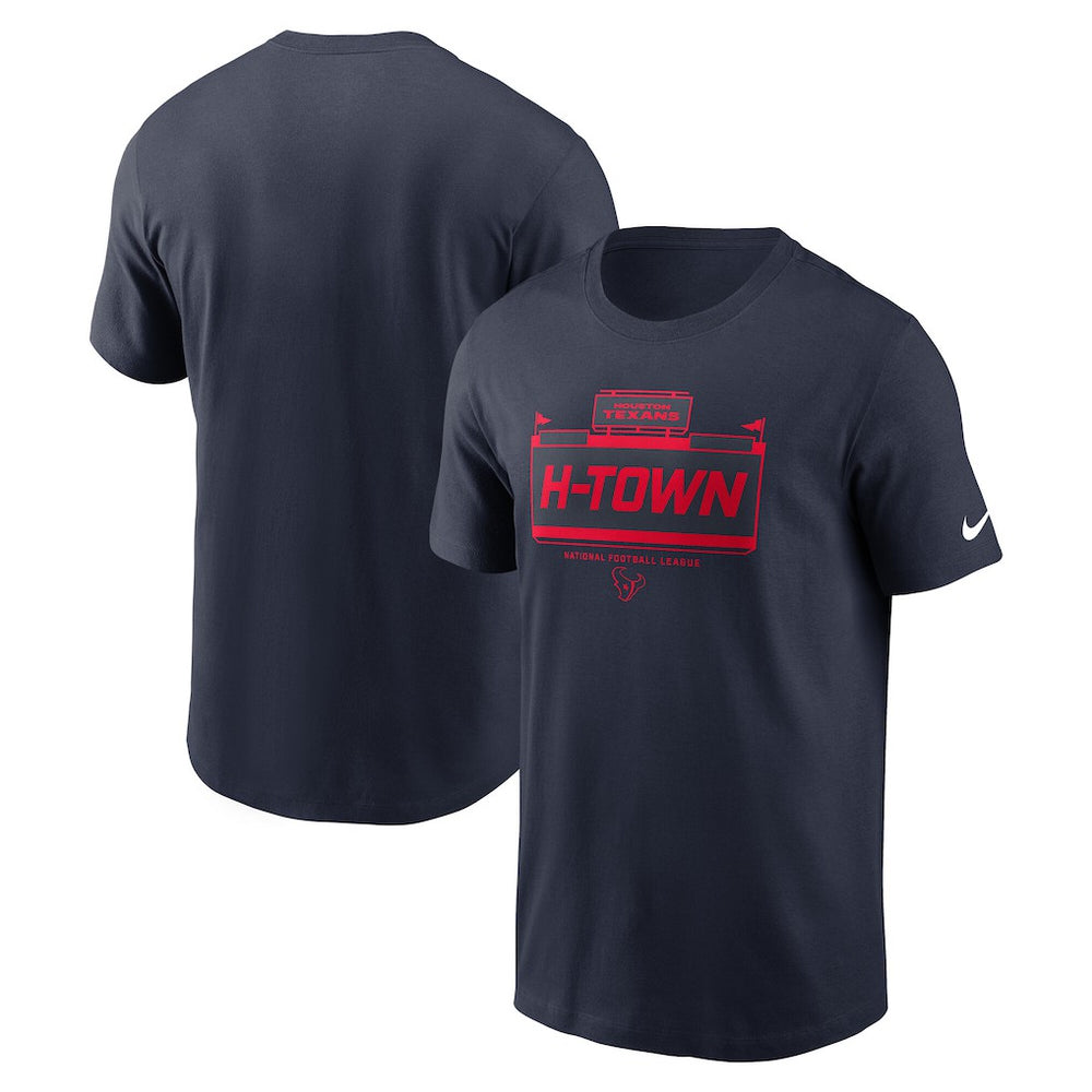 Houston Texans Primetime Local Essential T-Shirt Navy - Nike