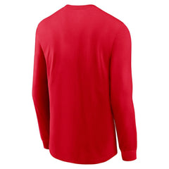 Kansas City Chiefs Play to Win Essential Long Sleeve T-Shirt Red - Nike