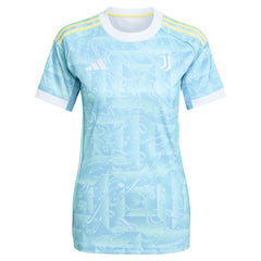 Adidas Juventus Women's 2025/26 Away Replica Jerseys - Blue