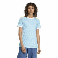 Adidas Juventus Women's 2025/26 Away Replica Jerseys - Blue