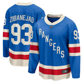 Mika Zibanejad New York Rangers Fanatics Centennial Breakaway Jersey Blue