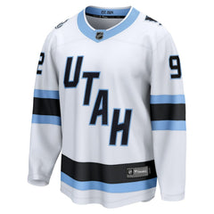 Logan Cooley Utah Mammoth - Fanatics Away Breakaway Player Jersey White