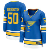 Jordan Binnington St. Louis Blues - Fanatics Women's Home Breakaway Player Jersey Blue