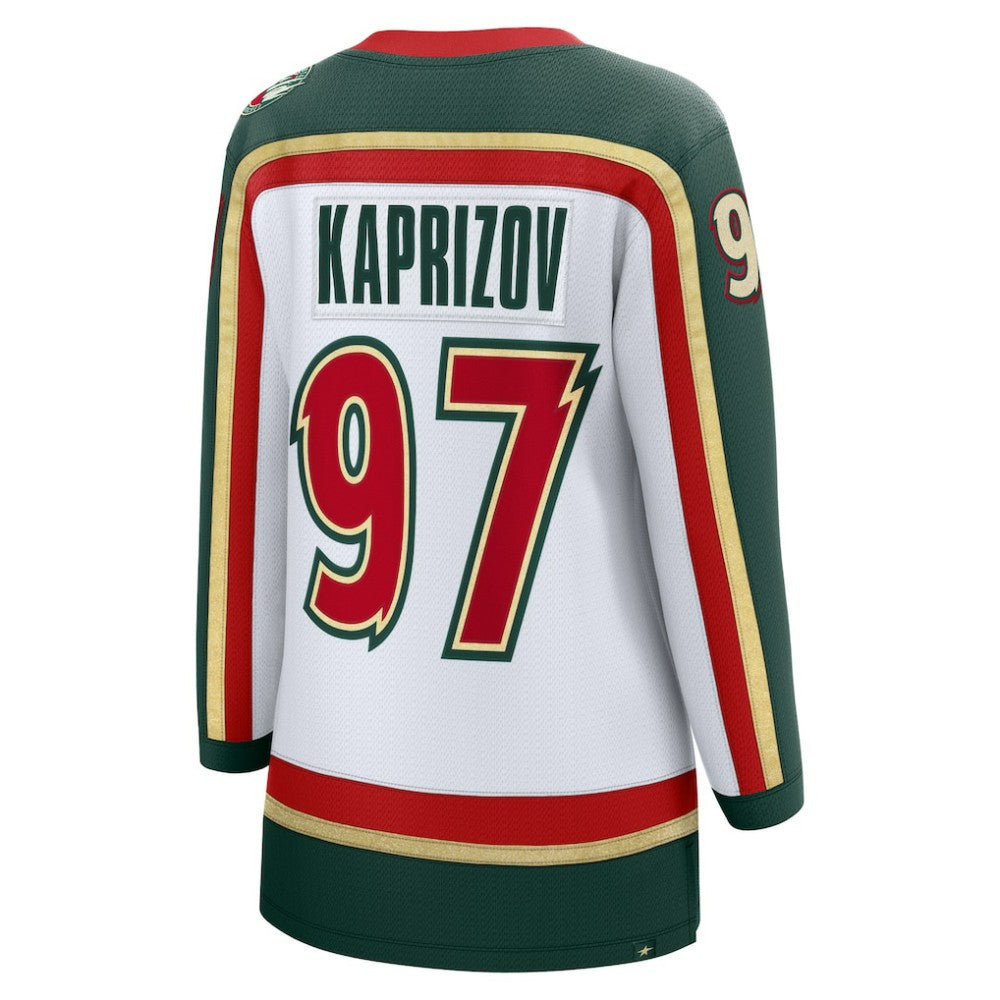 Kirill Kaprizov Minnesota Wild Fanatics Women's 25th Anniversary Breakaway Player Jersey - White | NHL Jerseys