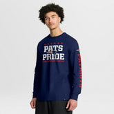 New England Patriots Hometown Sweep Legacy Long Sleeve T-Shirt Navy - Fanatics