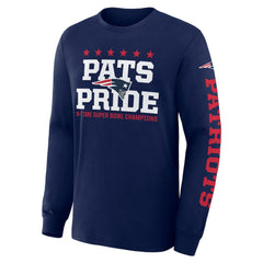 New England Patriots Hometown Sweep Legacy Long Sleeve T-Shirt Navy - Fanatics