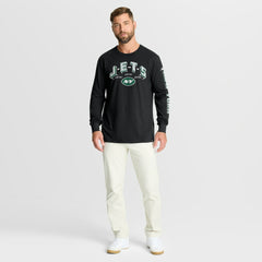 New York Jets Hometown Sweep Legacy Long Sleeve T-Shirt Black - Fanatics