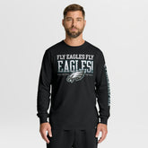 Philadelphia Eagles Hometown Sweep Legacy Long Sleeve T-Shirt Black - Fanatics