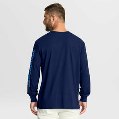 Tennessee Titans Hometown Sweep Legacy Long Sleeve T-Shirt Navy - Fanatics