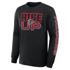 Atlanta Falcons Hometown Sweep Legacy Long Sleeve T-Shirt Black - Fanatics