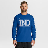Indianapolis Colts Hometown Sweep Legacy Long Sleeve T-Shirt Royal - Fanatics