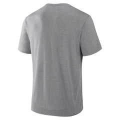 Dallas Cowboys First Down Tribute Tri-Blend T-Shirt Heather Gray - Fanatics
