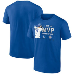 Shohei Ohtani Los Angeles Dodgers Fanatics MVP T-Shirt Sale
