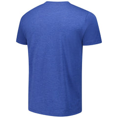 NBA - Josh Hart/Mikal Bridges/Jalen Brunson New York Knicks Homage Unisex Triple Threat Tri-Blend T-Shirt - Royal