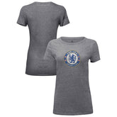 Chelsea 1863FC Women's Color Badge Tri-Blend T-Shirts - Heather Gray