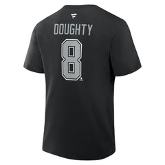 Drew Doughty Los Angeles Kings - Fanatics Authentic Stack Name & Number T-Shirt Black