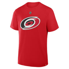Andrei Svechnikov Carolina Hurricanes - Fanatics Authentic Stack Name & Number T-Shirt Red