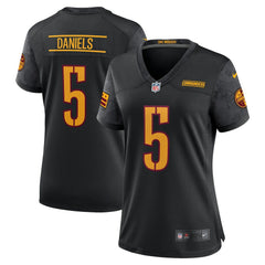 Jayden Daniels Washington Commanders Women's Alternate Game Player Jersey Black - Nike