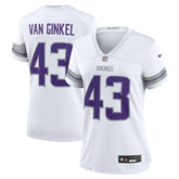 Andrew Van Ginkel Minnesota Vikings Women's Alternate Game Jersey White - Nike
