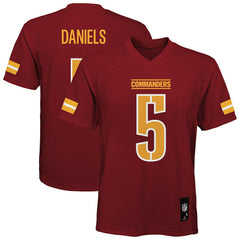Jayden Daniels Washington Commanders Youth Replica Player Jersey Burgundy - NFL