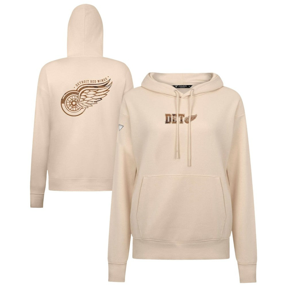 Detroit Red Wings - Levelwear Women's Desert Camo Adorn Battalion Pullover Hoodie Khaki