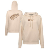 Detroit Red Wings - Levelwear Women's Desert Camo Adorn Battalion Pullover Hoodie Khaki